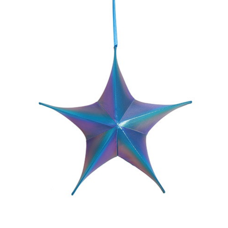 Kerstster holografisch 40 cm | Eventbuddies