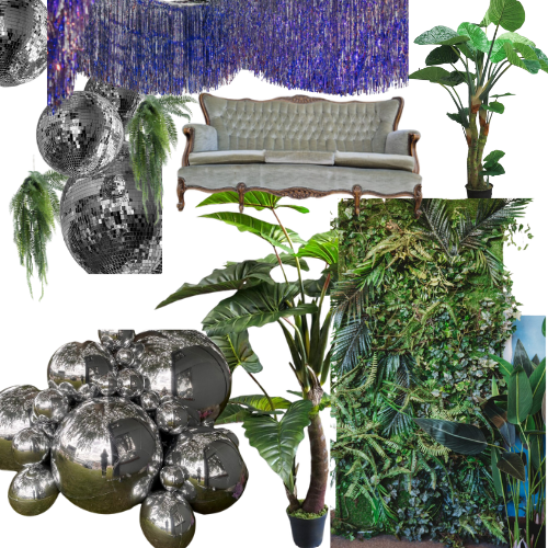 Jungle decoratie set