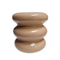 Kaarsen standaard Sand ribbel Set 6 st. | Eventbuddies