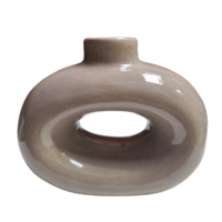Kaarsen standaard Oval grey Set 6 st. | Eventbuddies