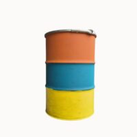 Oliedrum/ statafel Roze/rood/groen | Eventbuddies