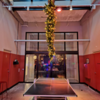 Hangende Kerstbomen 180cm incl verlichting | Eventbuddies