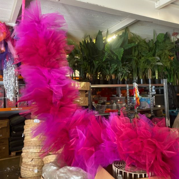 Tulle slinger roze 5 meter | Eventbuddies