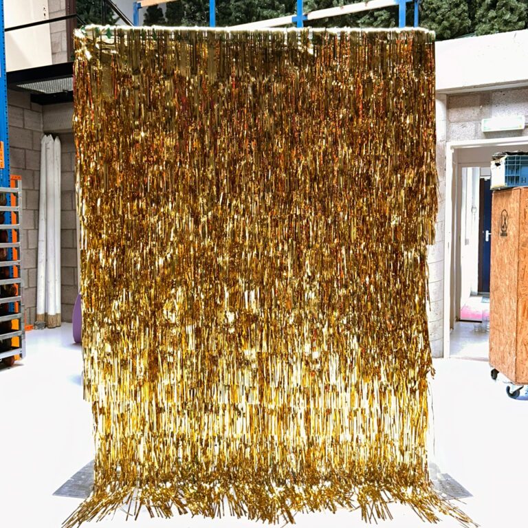 Backdrop goud glitter