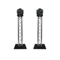 2x Lichtset Wash movinghead op standaard | Eventbuddies