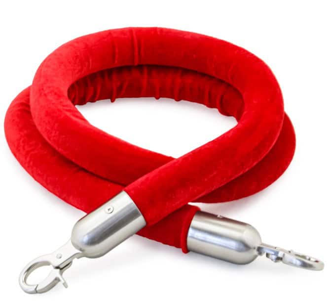Afzet koord rood | Eventbuddies
