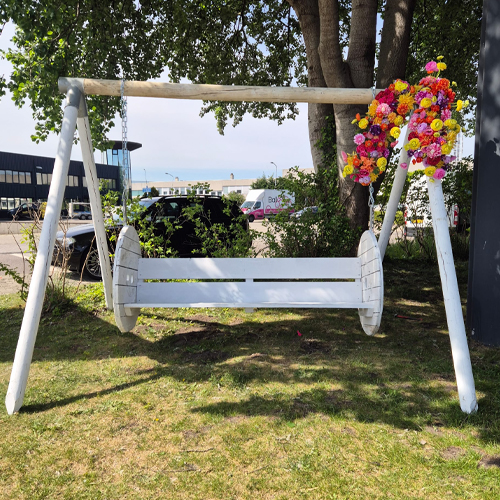 Mega schommel wit | Eventbuddies