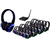 Silent disco set huren met koptelefoons en zender | Eventbuddies