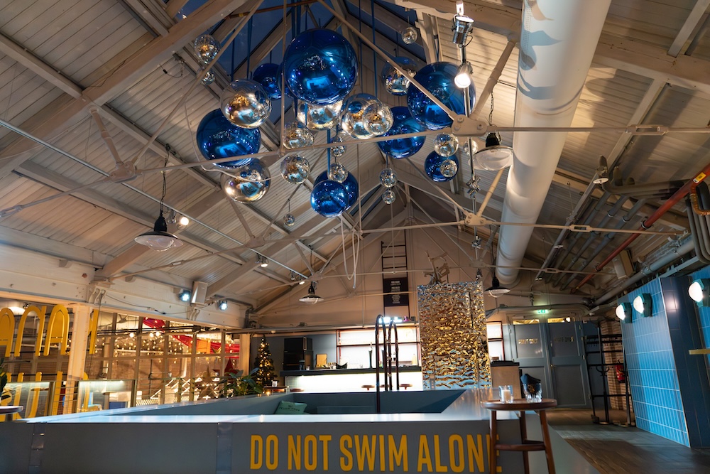 Kanarieclub kerstdecoratie blauw | Eventbuddies