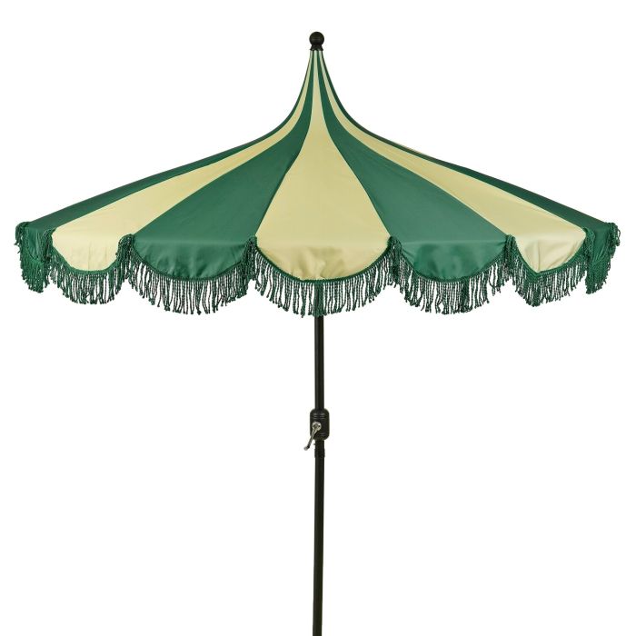 Parasol circus groen